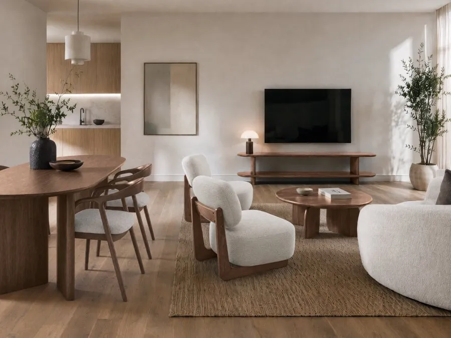 Proyecto de interiorismo con mobiliario Dugar Home en Valencia